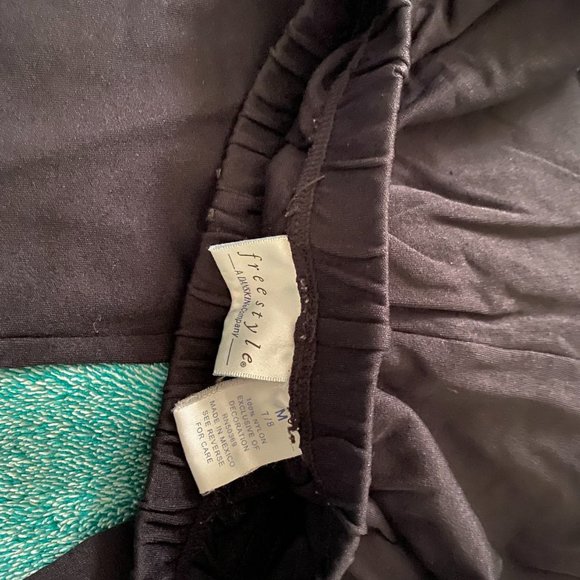 Freestyle Black Leggings - M (7/8) - Picture 2 of 2